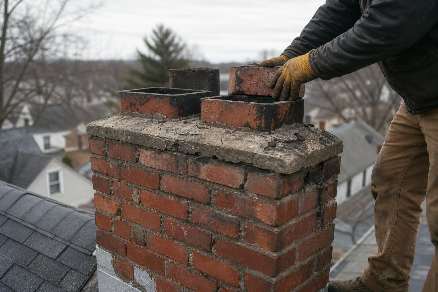 Chimney Cap Installation